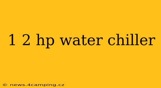 1 2 hp water chiller