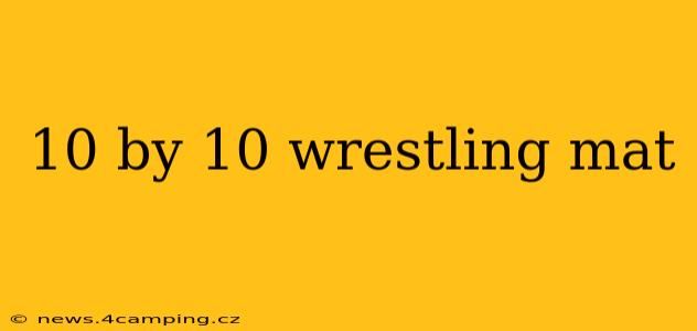 10 by 10 wrestling mat