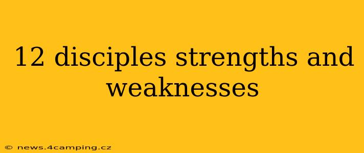 12 disciples strengths and weaknesses