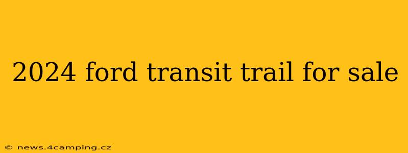 2024 ford transit trail for sale