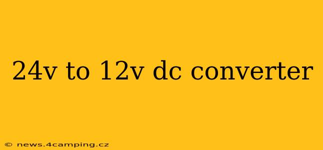 24v to 12v dc converter