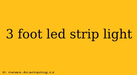 3 foot led strip light