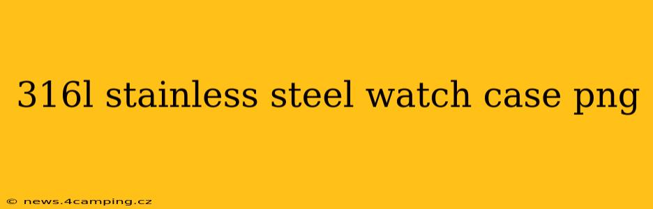 316l stainless steel watch case png