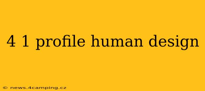 4 1 profile human design