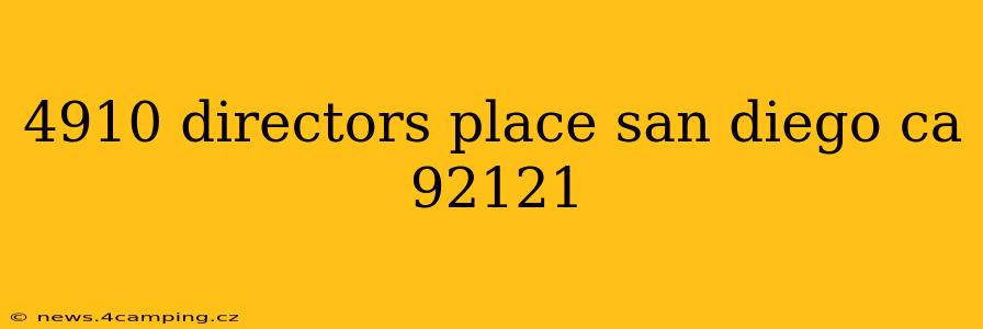 4910 directors place san diego ca 92121
