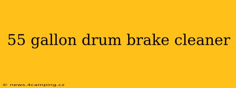 55 gallon drum brake cleaner