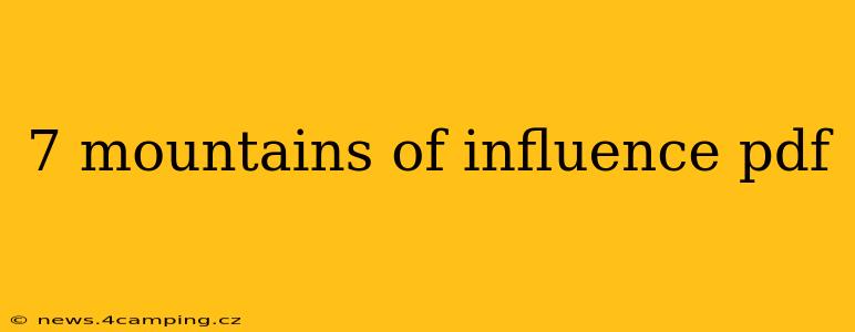 7 mountains of influence pdf