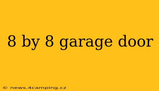 8 by 8 garage door