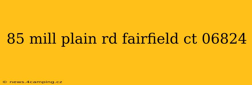 85 mill plain rd fairfield ct 06824