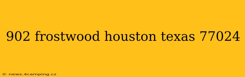 902 frostwood houston texas 77024