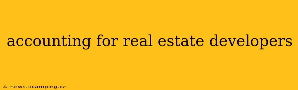 accounting for real estate developers