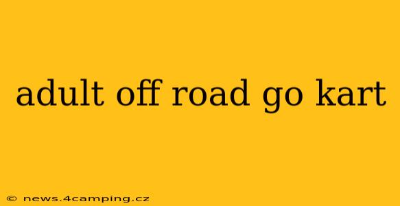 adult off road go kart
