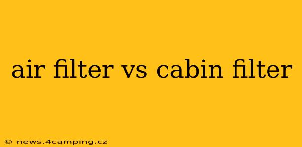 air filter vs cabin filter
