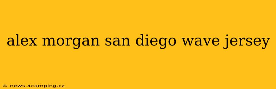 alex morgan san diego wave jersey