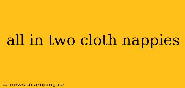 all in two cloth nappies