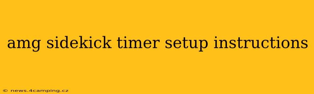 amg sidekick timer setup instructions