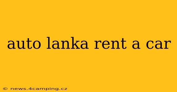 auto lanka rent a car