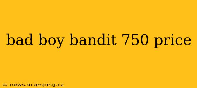 bad boy bandit 750 price