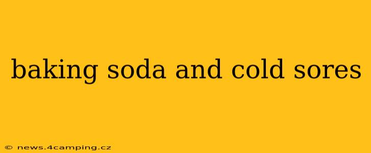 baking soda and cold sores