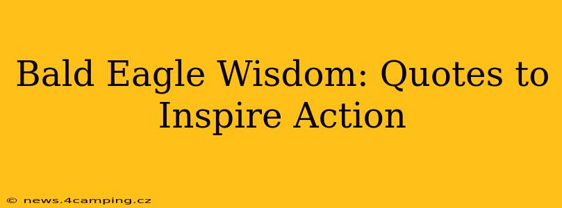 Bald Eagle Wisdom: Quotes to Inspire Action