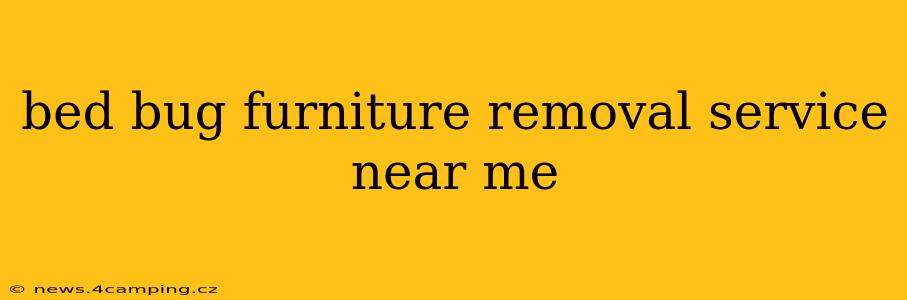 bed bug furniture removal service near me