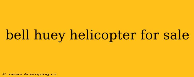 bell huey helicopter for sale
