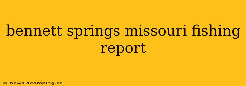bennett springs missouri fishing report