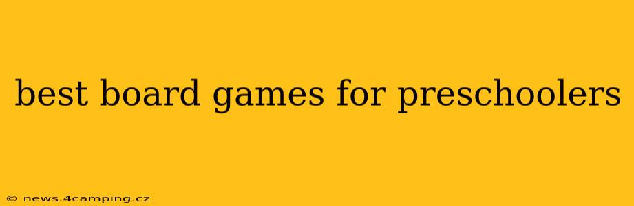 best board games for preschoolers