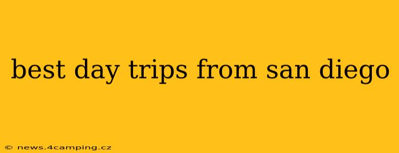 best day trips from san diego