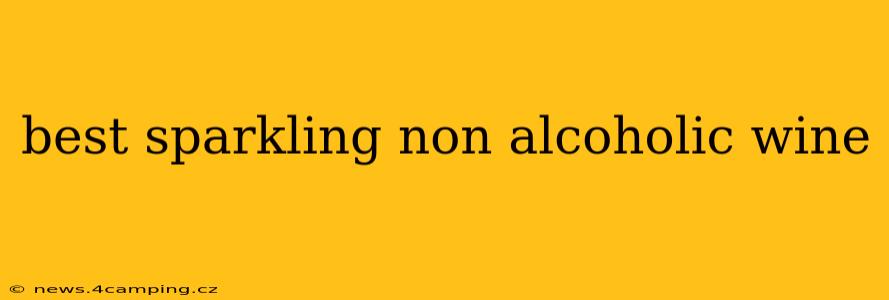 best sparkling non alcoholic wine