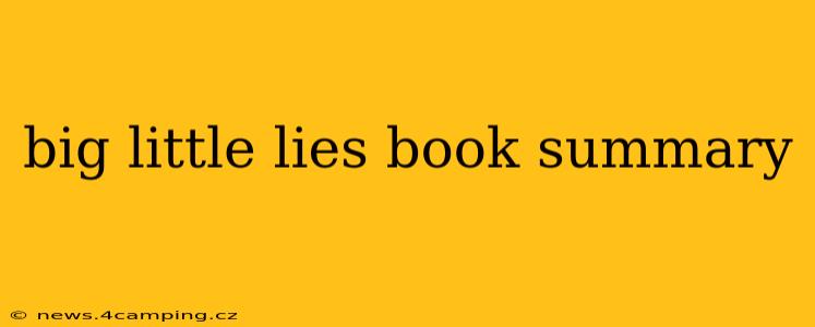 big little lies book summary