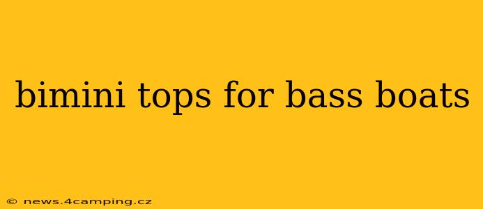 bimini tops for bass boats