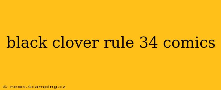 black clover rule 34 comics