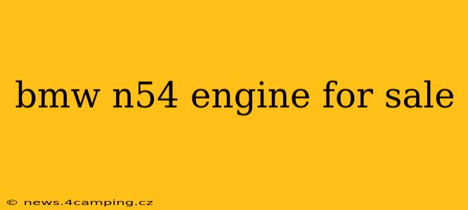 bmw n54 engine for sale