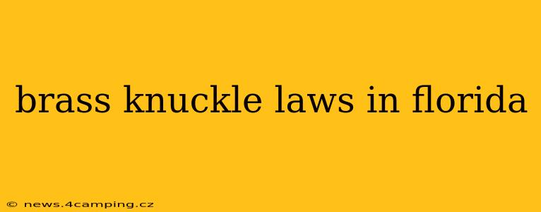 brass knuckle laws in florida