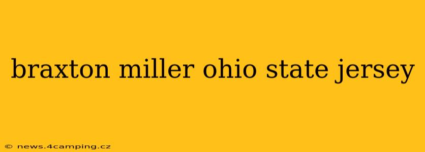 braxton miller ohio state jersey