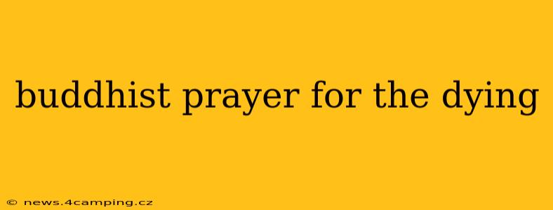 buddhist prayer for the dying