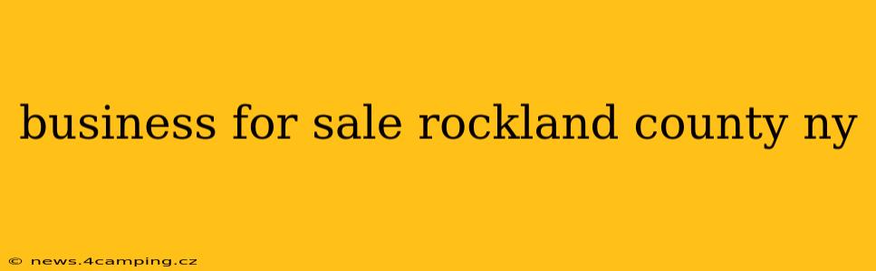 business for sale rockland county ny