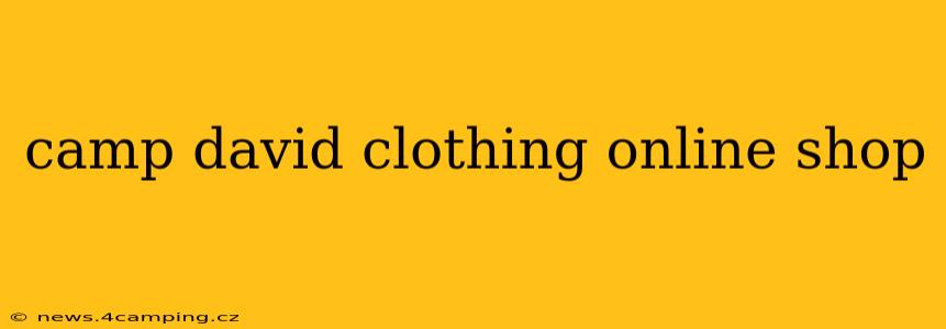 camp david clothing online shop