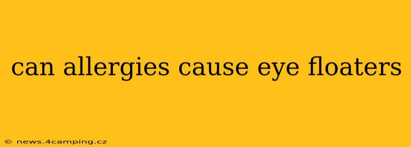 can allergies cause eye floaters