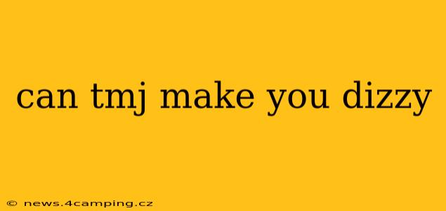 can tmj make you dizzy