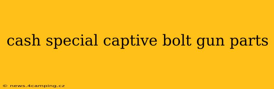 cash special captive bolt gun parts