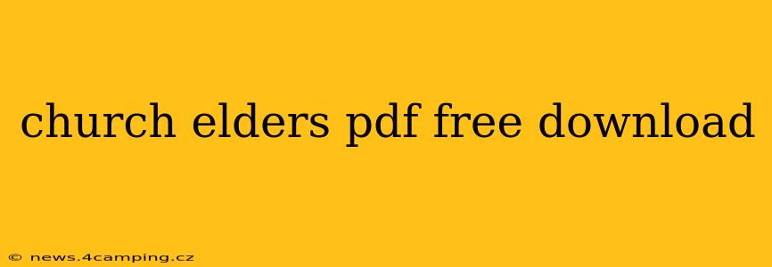 church elders pdf free download