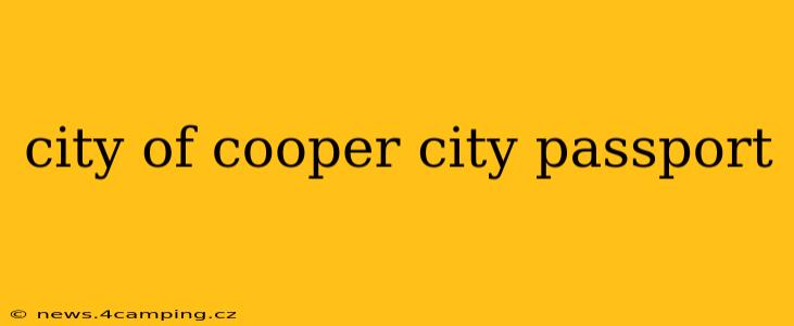 city of cooper city passport
