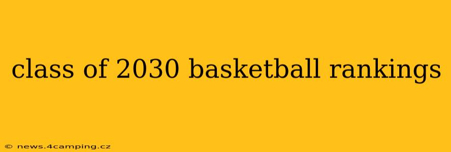 class of 2030 basketball rankings