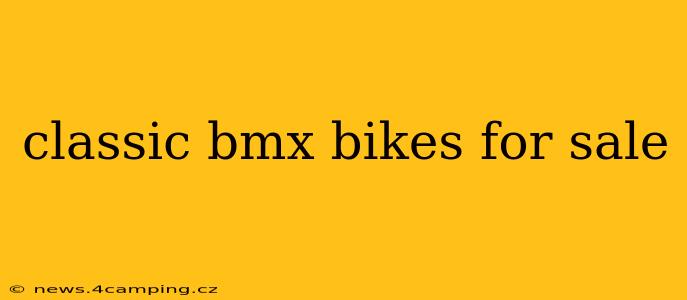 classic bmx bikes for sale