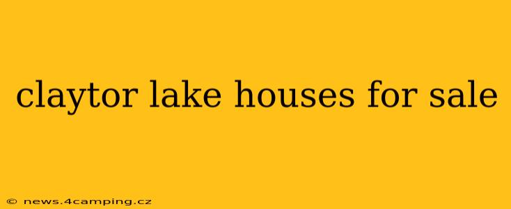 claytor lake houses for sale