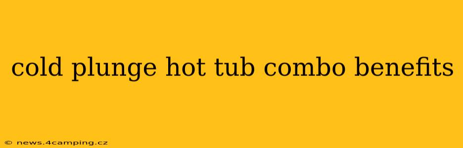 cold plunge hot tub combo benefits