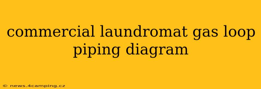 commercial laundromat gas loop piping diagram