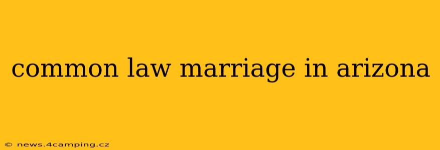 common law marriage in arizona